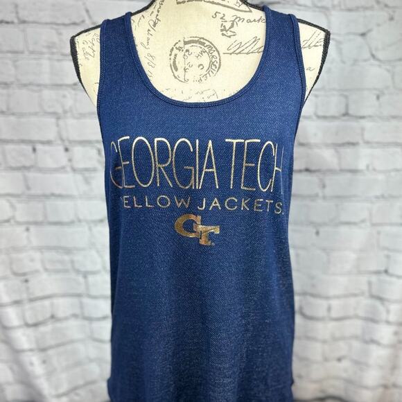 Georgia Tech Yellow Jackets Racerback Womens Tank - XL - Picture 5 of 11